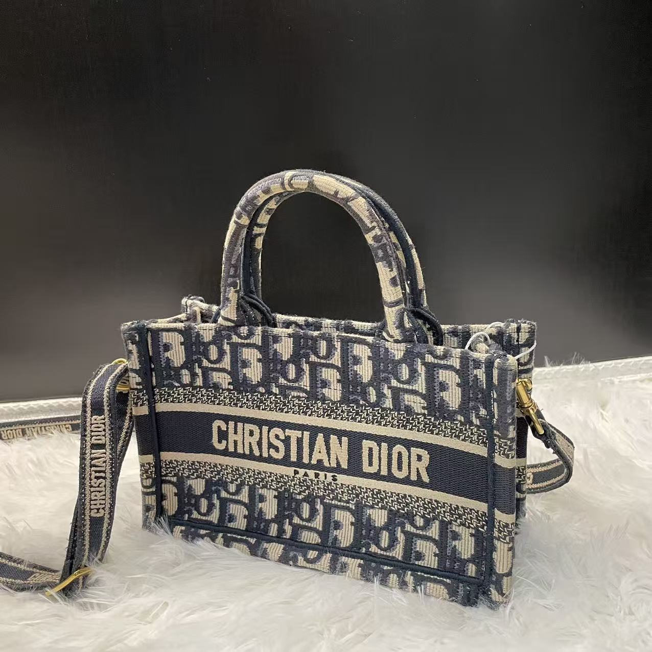 (Preowned) DIOR Book Tote Mini