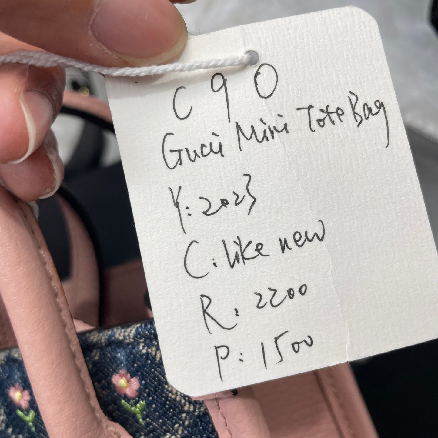 (Preowned) GUCCI Hat&Mini tote bag