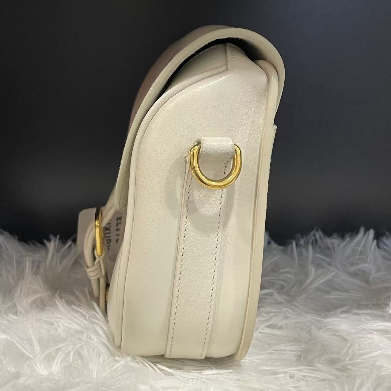 (Preowned) DIOR Bobby MM White
