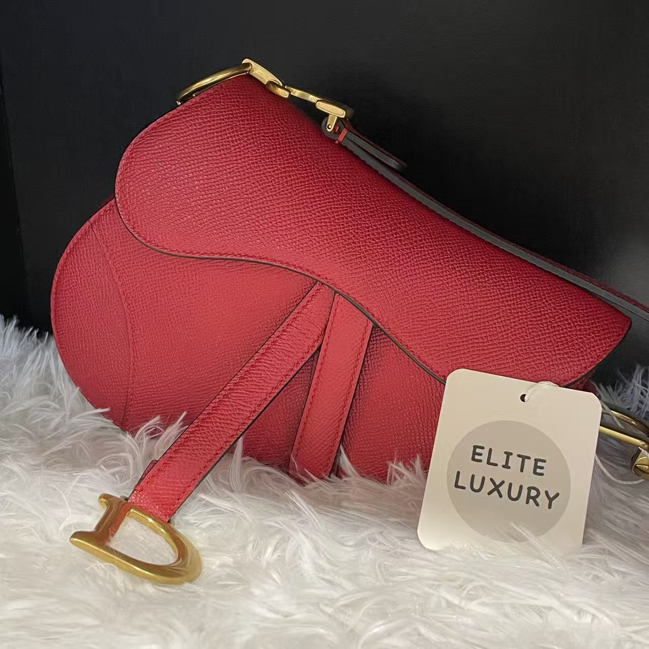 (Preowned) DIOR Saddle bag,single shoulder crossbody handbag PM