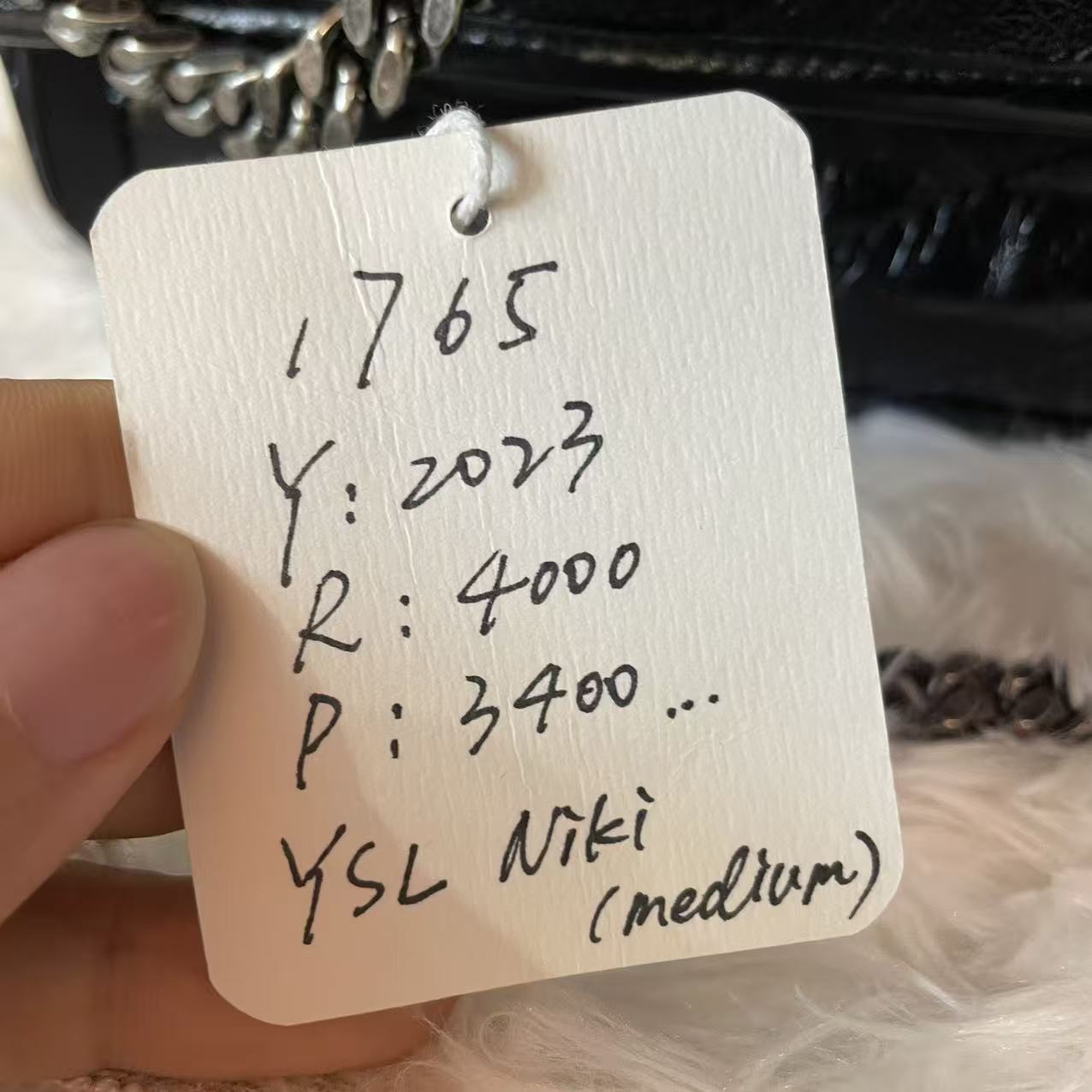 (Preowned) YSL NIKI