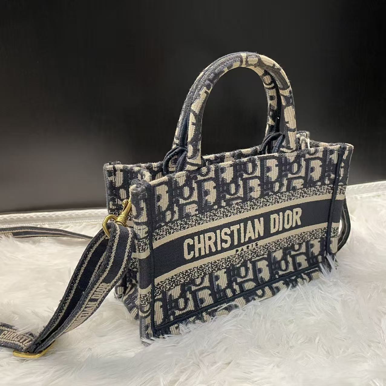 (Preowned) DIOR Book Tote Mini