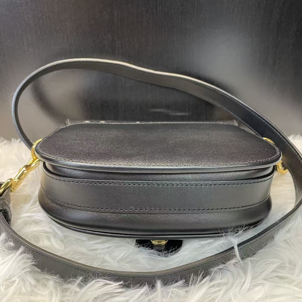 (Preowned) DIOR Bobby Bobby Black Small