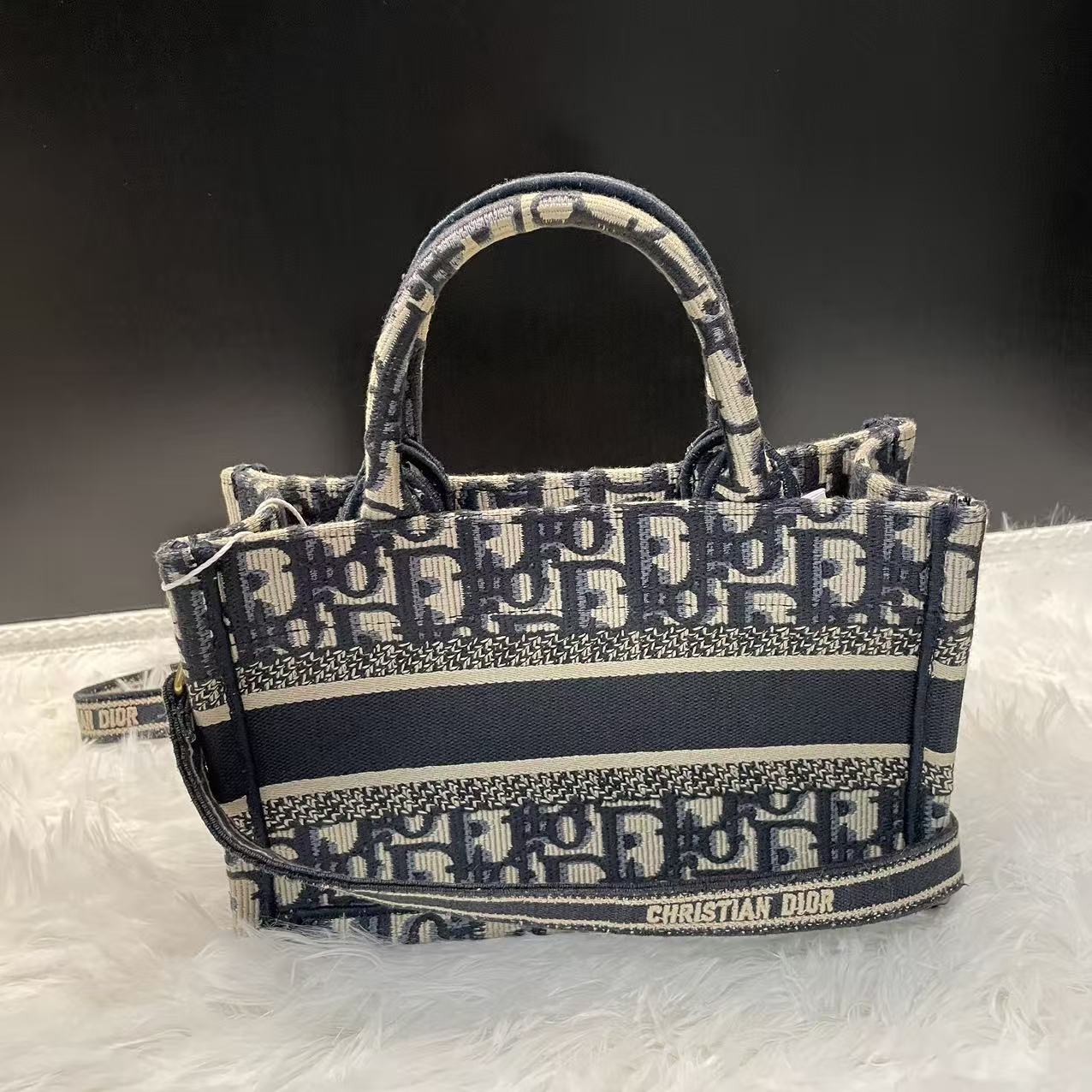 (Preowned) DIOR Book Tote Mini