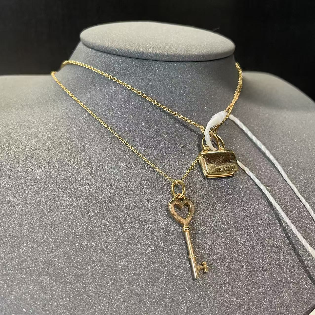 (Preowned) HERMES Kangkang Necklace