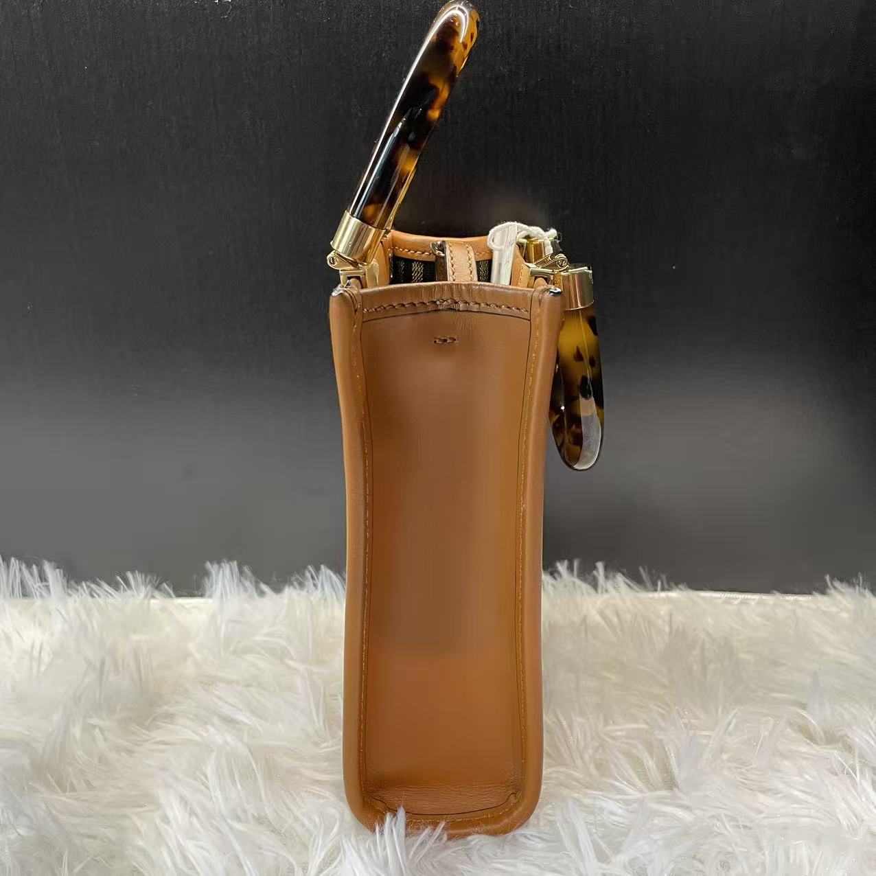 (Preowned) Fendi Sunshine Logo Tote MINI