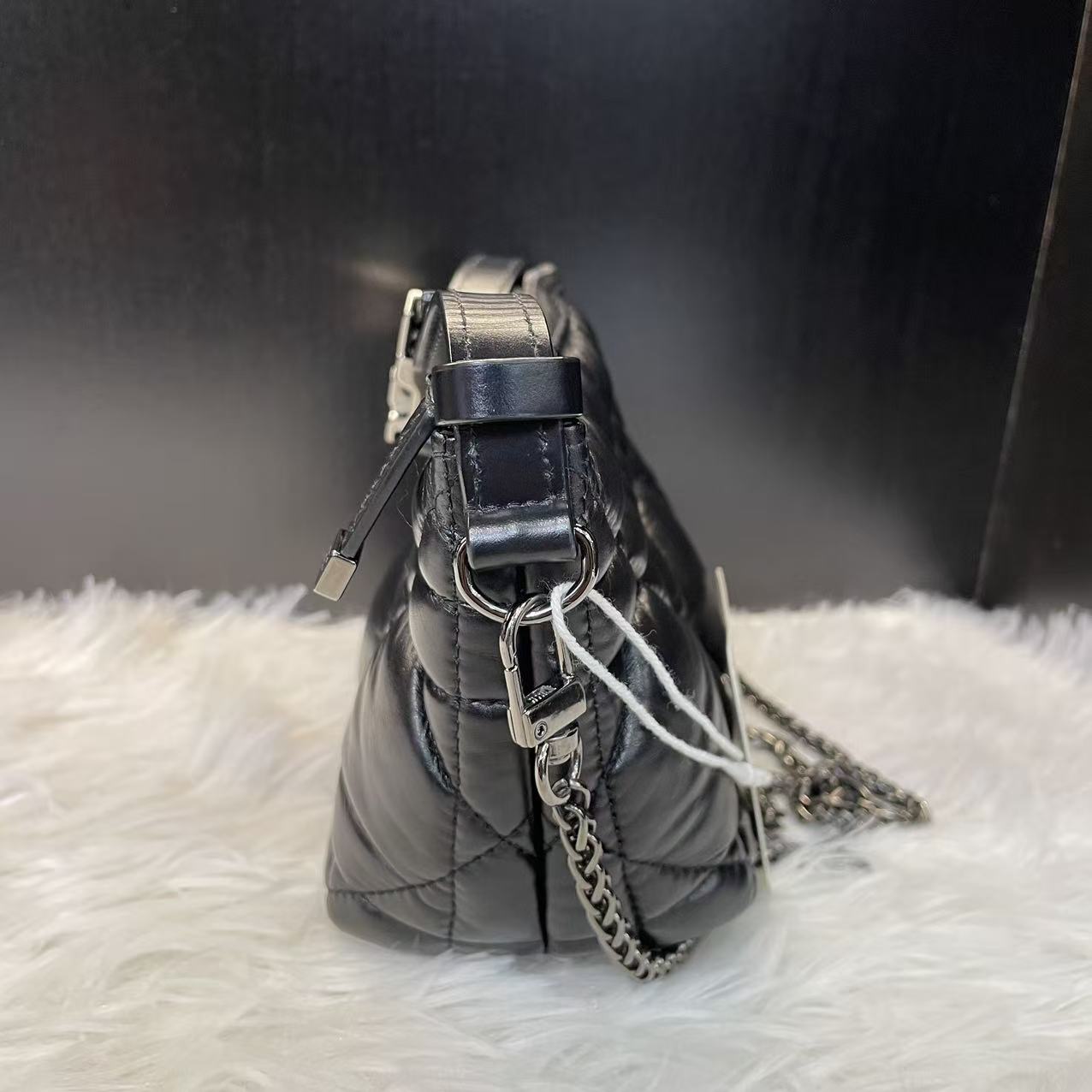 (Preowned) DIOR Travel Nomad PM Black silver