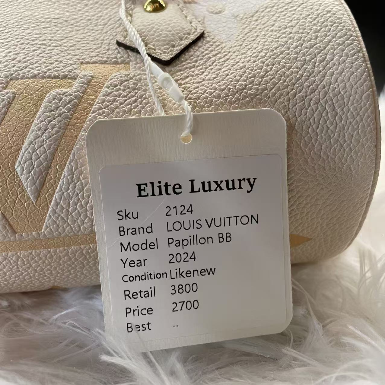 (Preowned) LOUIS VUITTON Papillon BB