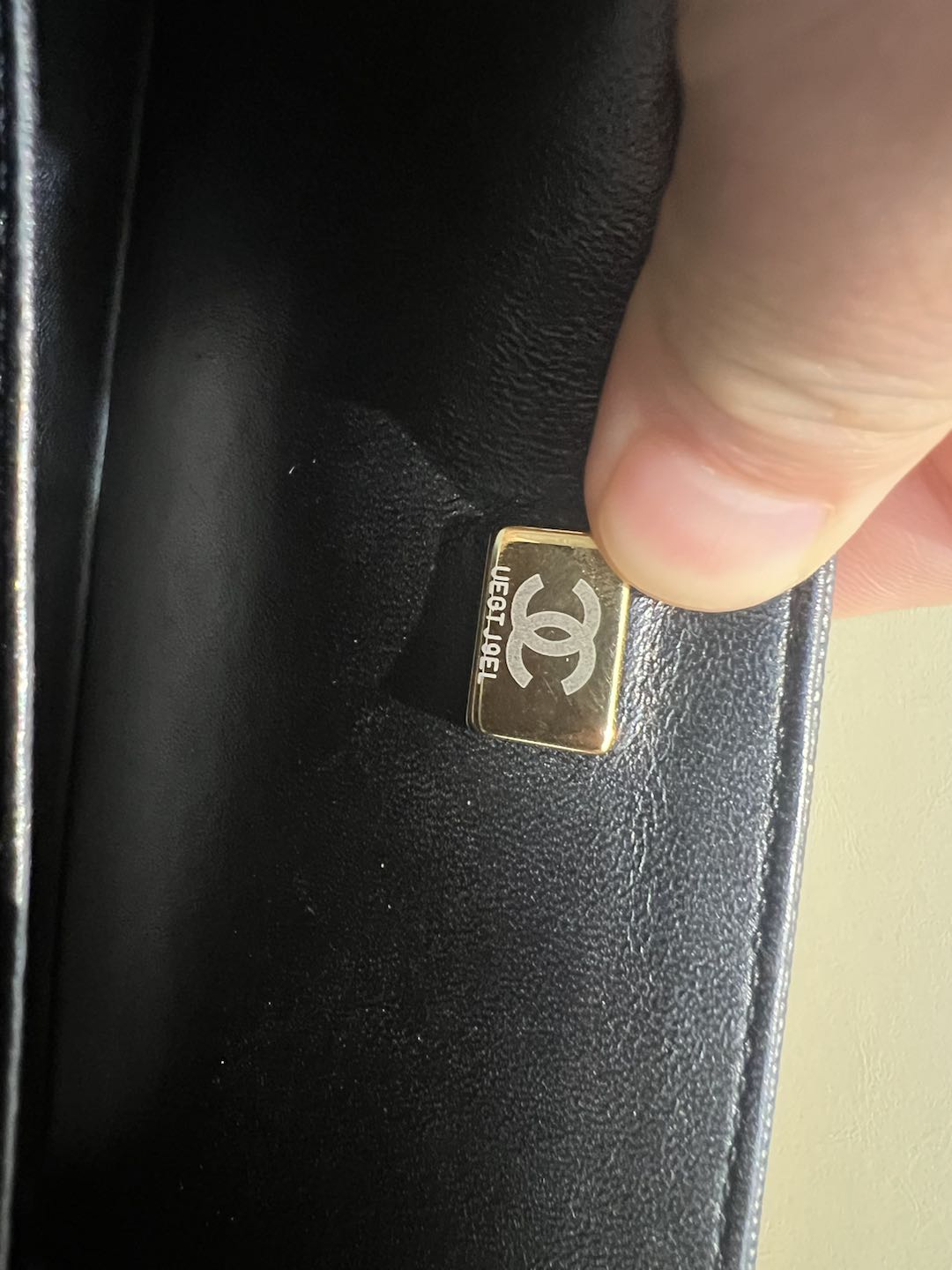 (Preowned) CHANEL Leboy Black PM