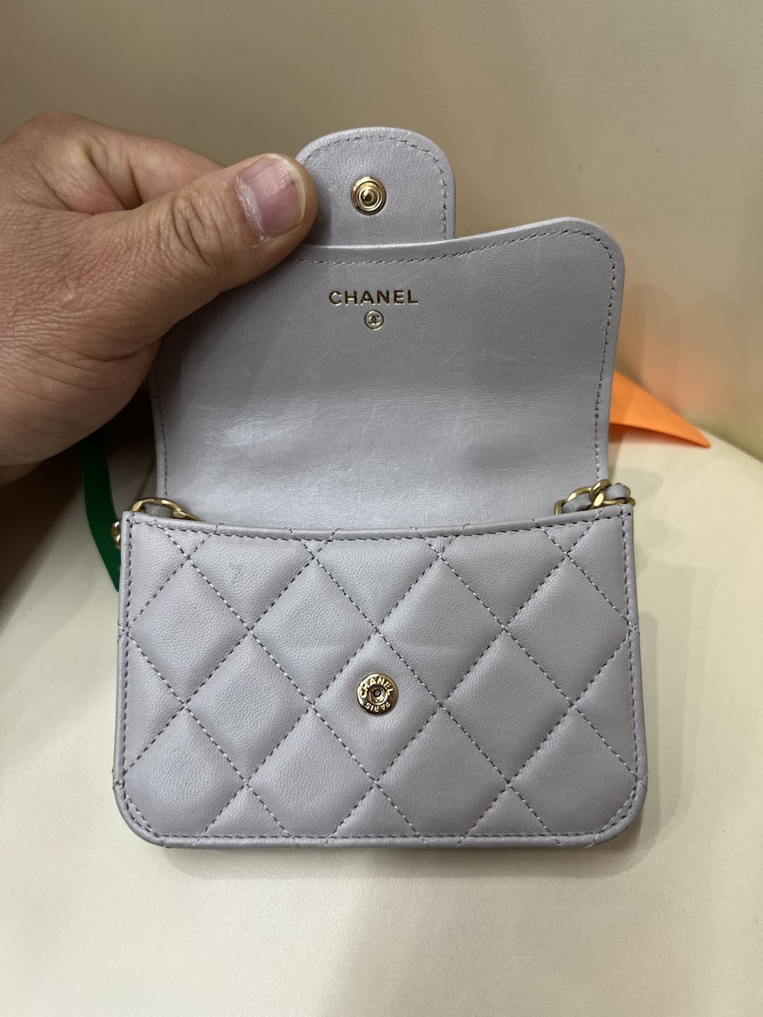 (Preowned) CHANEL Lid bag, hand-held single shoulder crossbody bag MINI