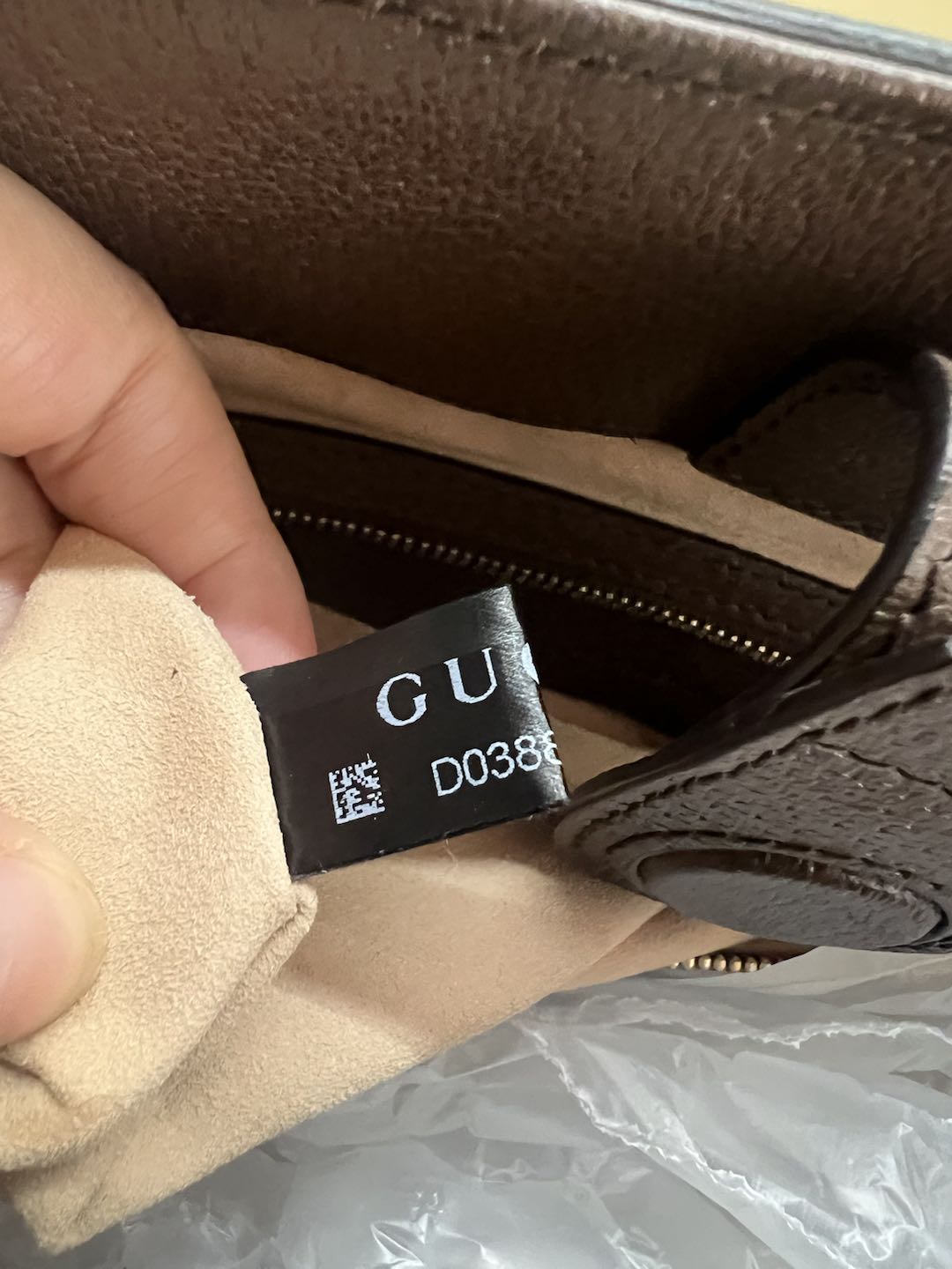 (Preowned) GUCCI Ophidia MM Ebony/Brown