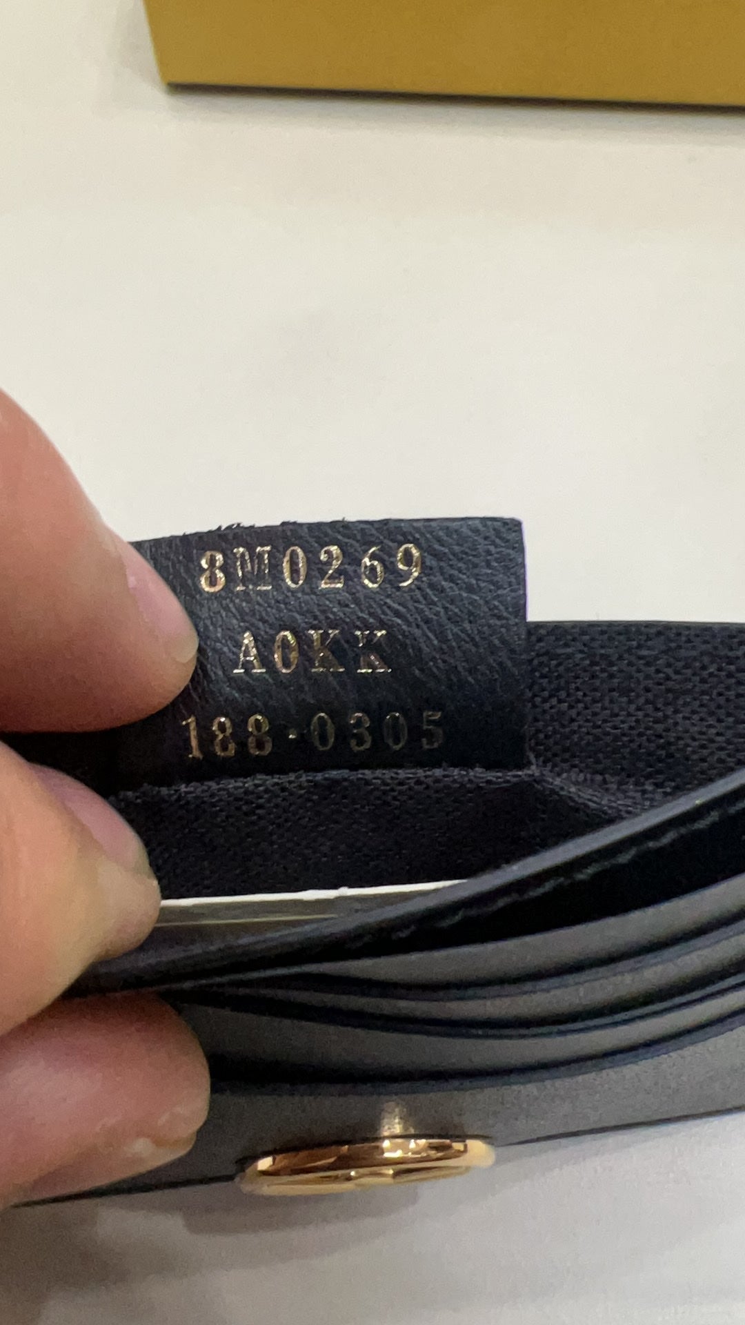 (Preowned) Fendi F is Fendi Black