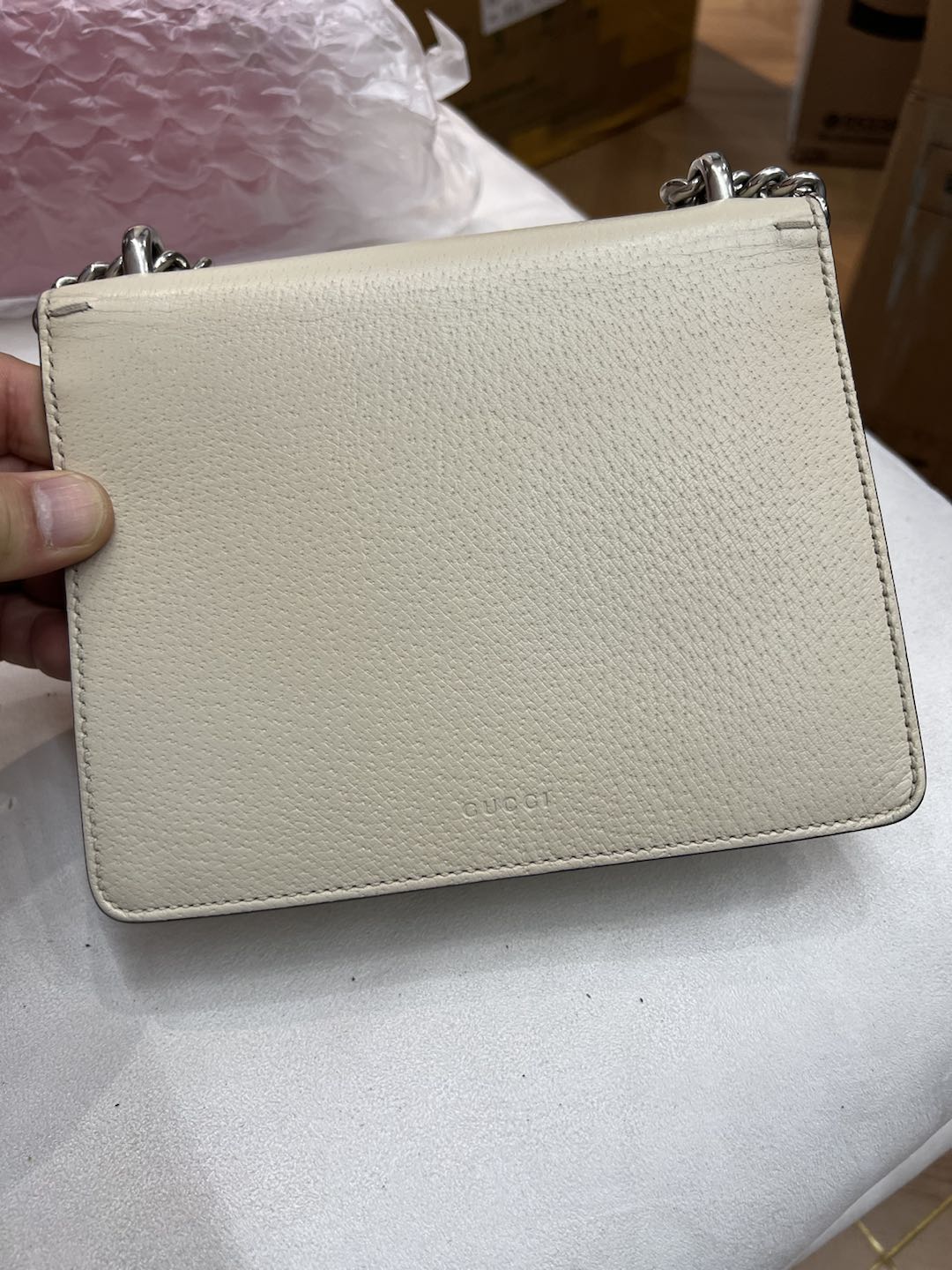 (Preowned) GUCCI Dionysus White
