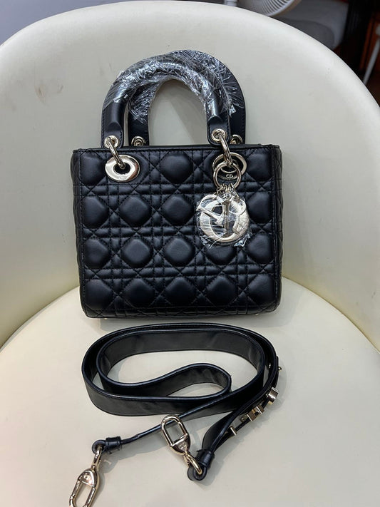 (Preowned) DIOR Lady DiorMy ABCDior Black PM