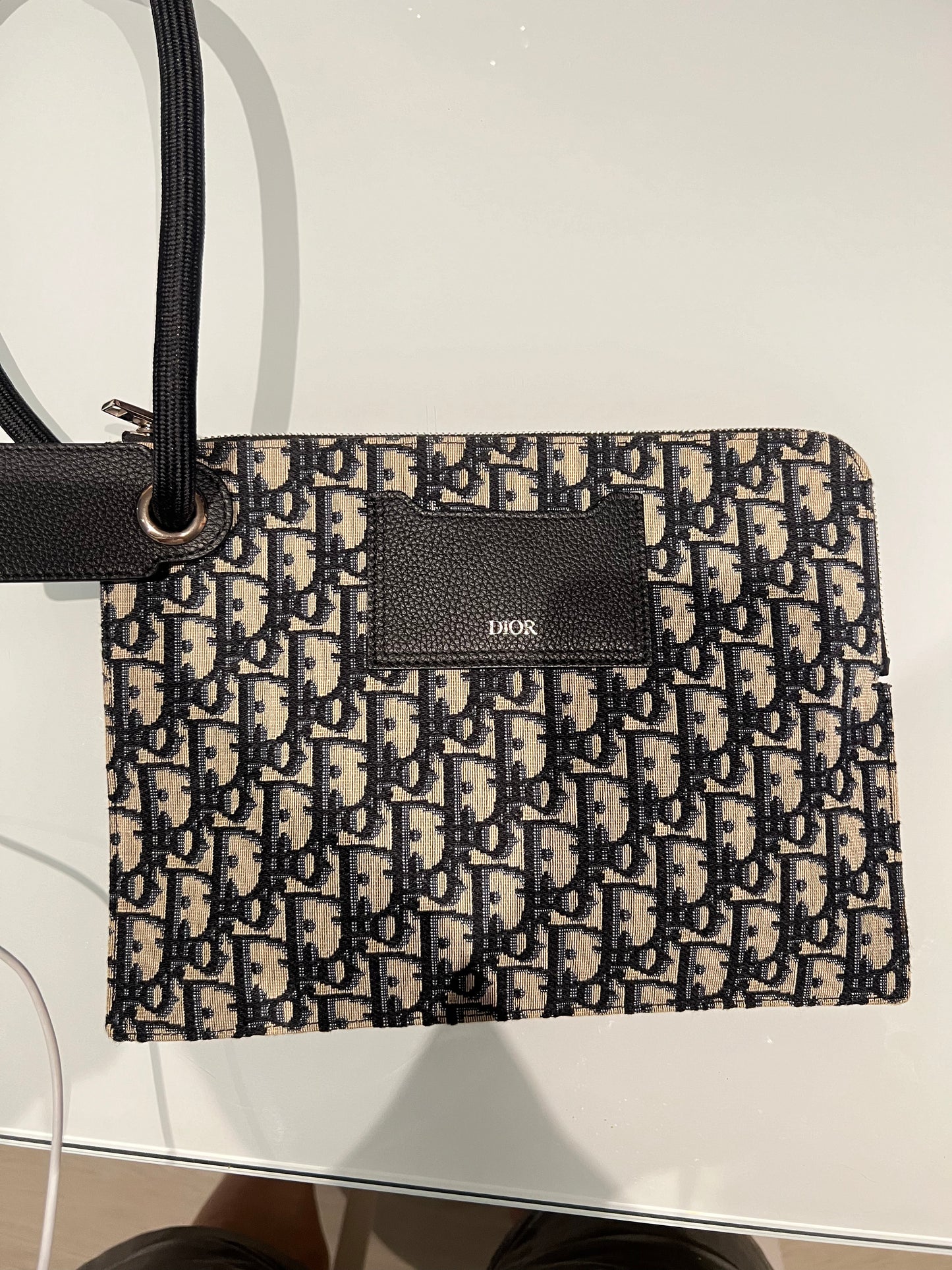 (Preowned) DIOR Tote GM Grid