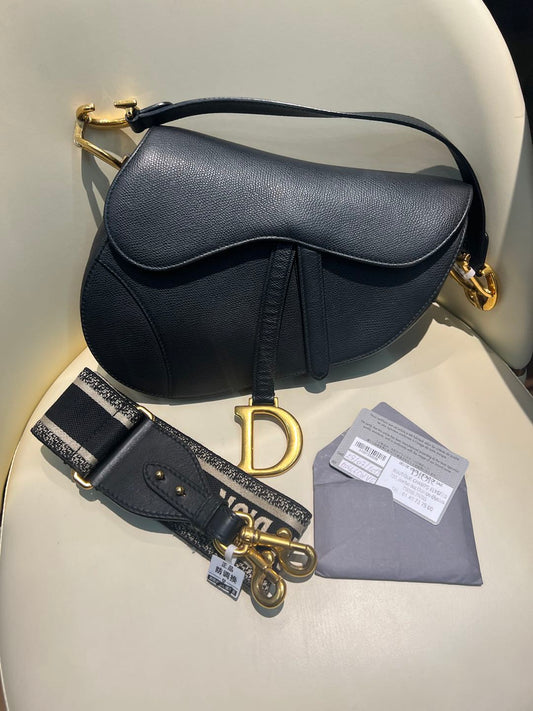 (Preowned) DIOR Saddle bag single shoulder crossbody handbag