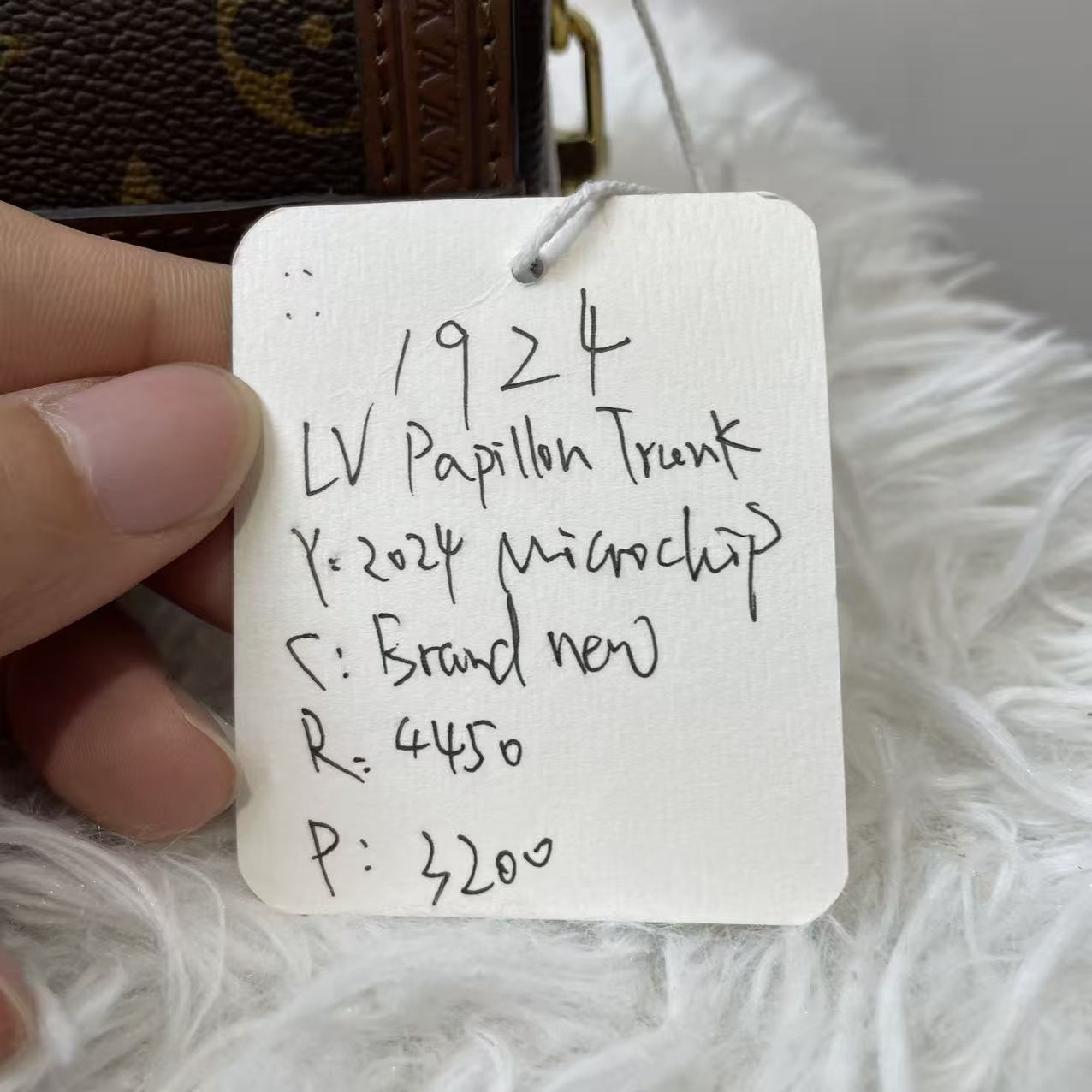 (Preowned) LOUIS VUITTON PAPILLON TRUNK