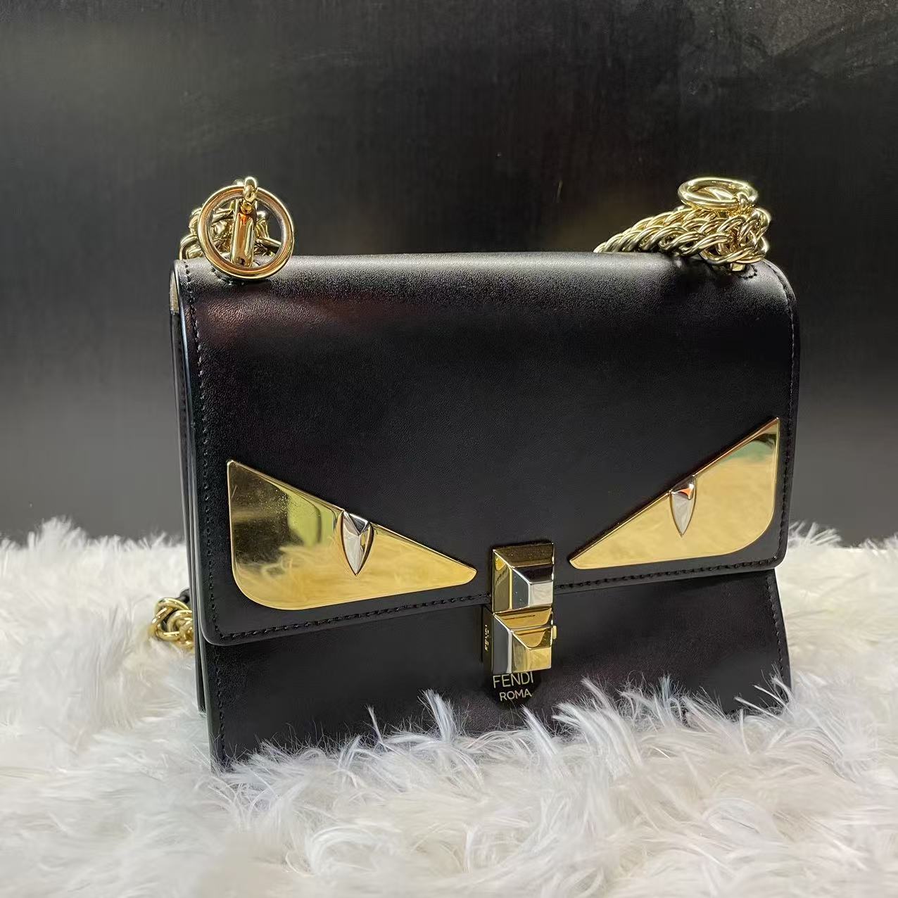 (Preowned) Fendi Monster Flap