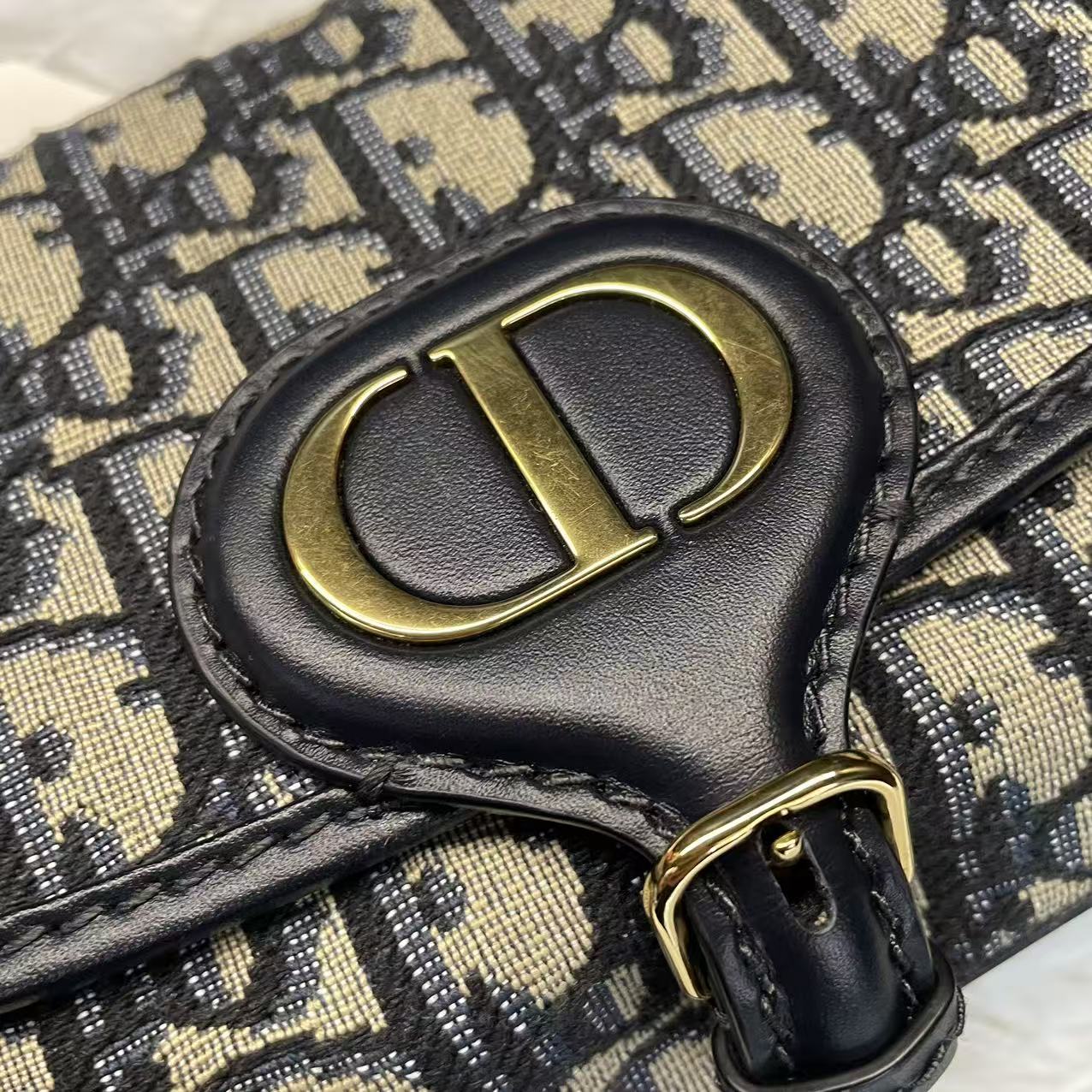 (Preowned) DIOR Bobby EAST-WEST Oblique