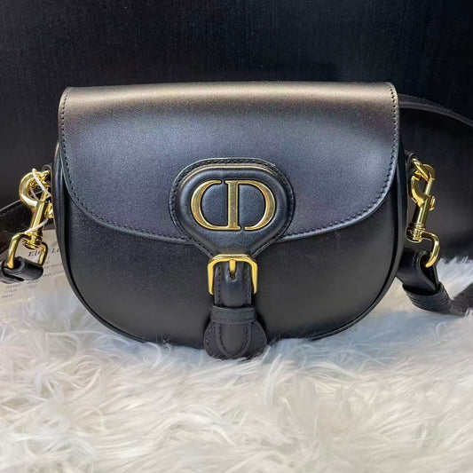 (Preowned) DIOR Bobby Bobby Black Small