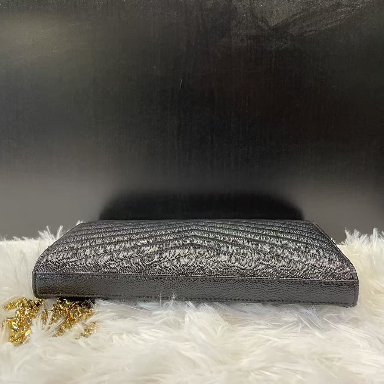 (Preowned) SAINT LAURENT YSL Monogram