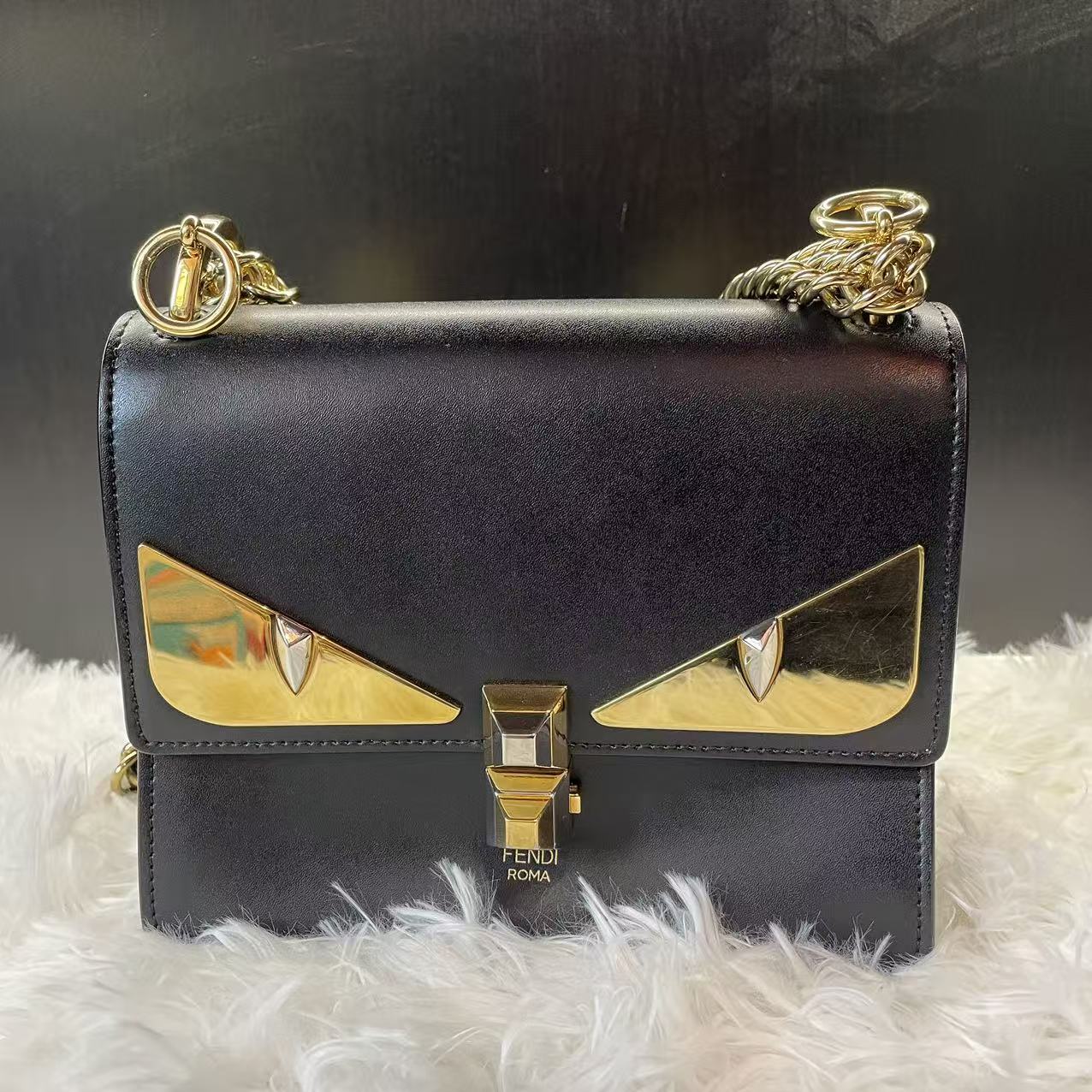 (Preowned) Fendi Monster Flap