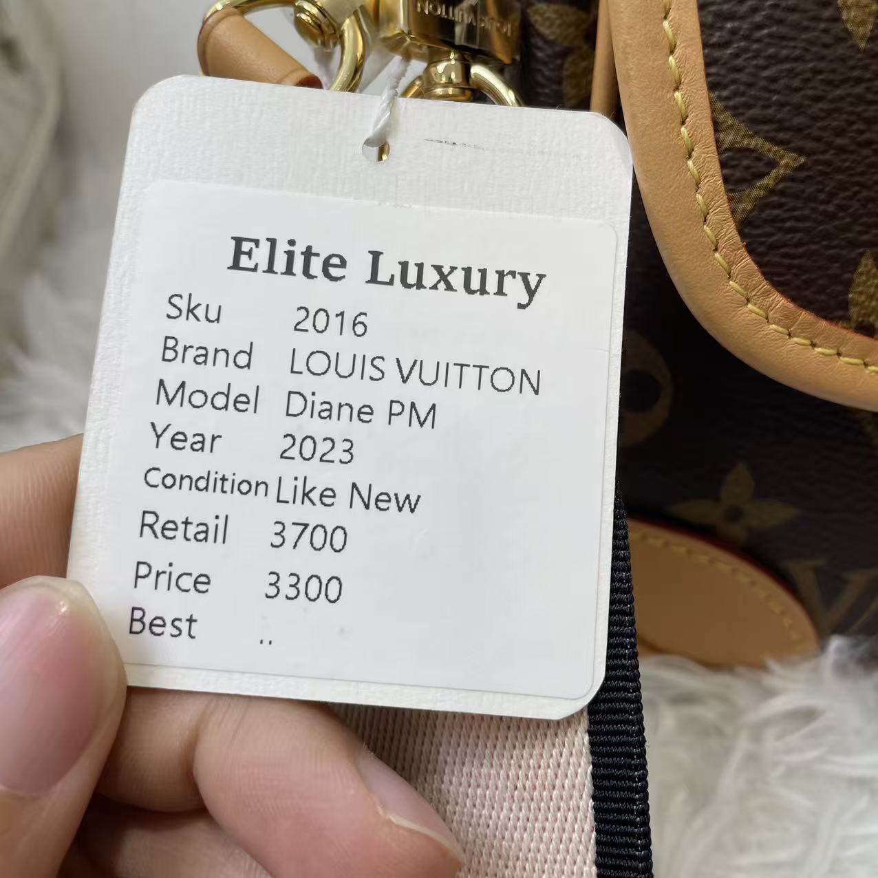 (Preowned) LOUIS VUITTON Diane PM