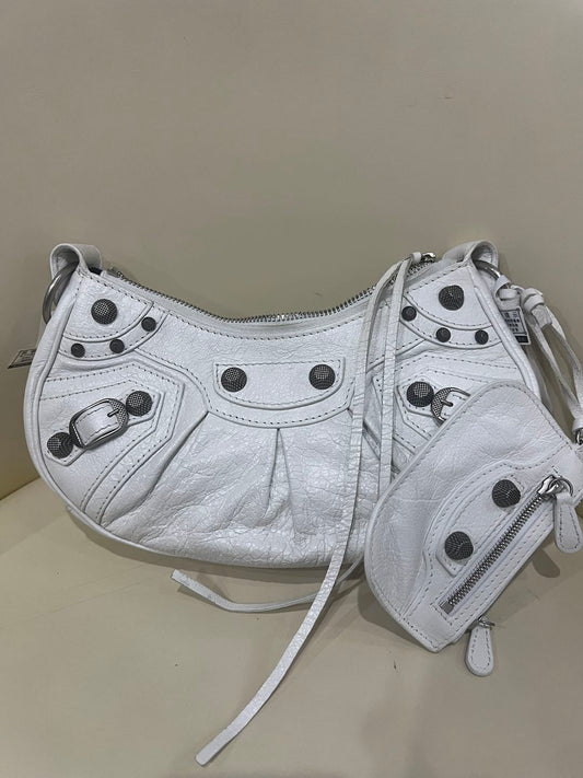 (Preowned) BALENCIAGA Balenciaga Le Cagole PM Whit