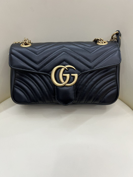 (Preowned) GUCCI GG Marmont GM Black